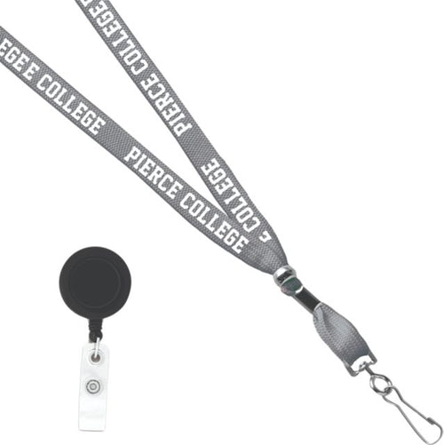 Pierce College Card Clamp Lanyard