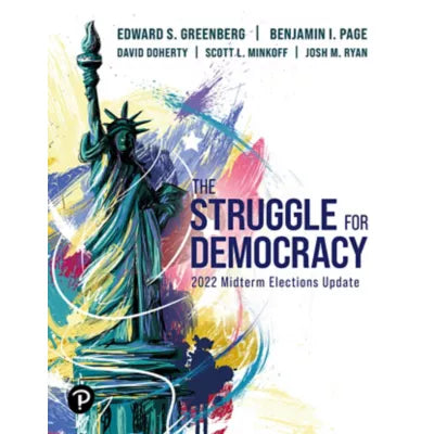 Pearson eText The Struggle for Democracy, 2020 Presidential Election Edition -- Instant Access