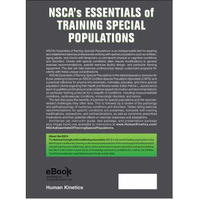 NSCA's Essentials of Training Special Populations