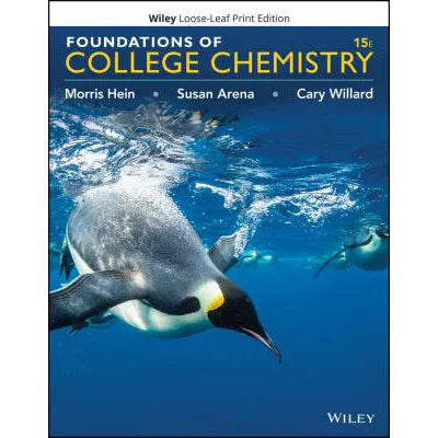 Foundations of College Chemistry (LLF)